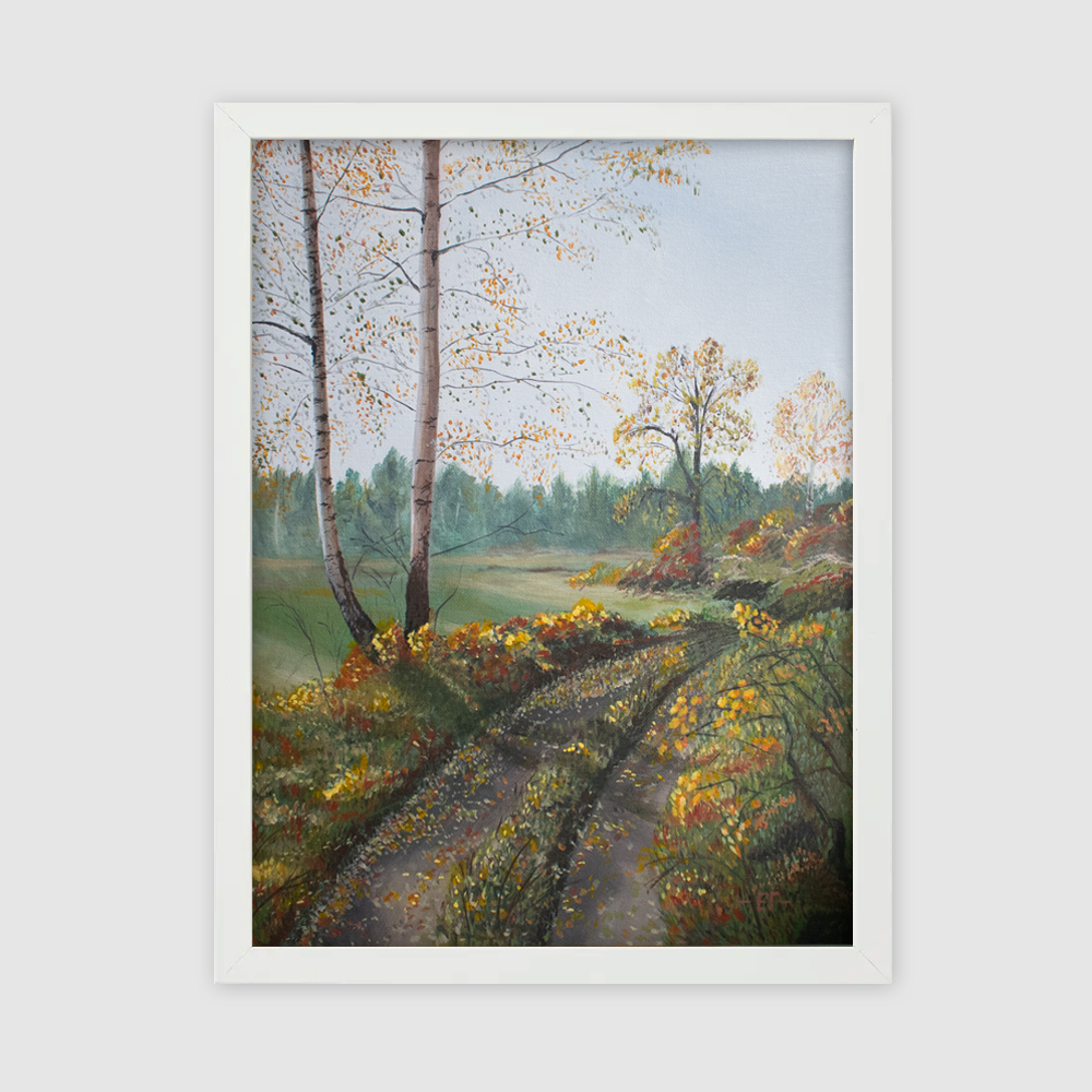 художник елена гурьева осень