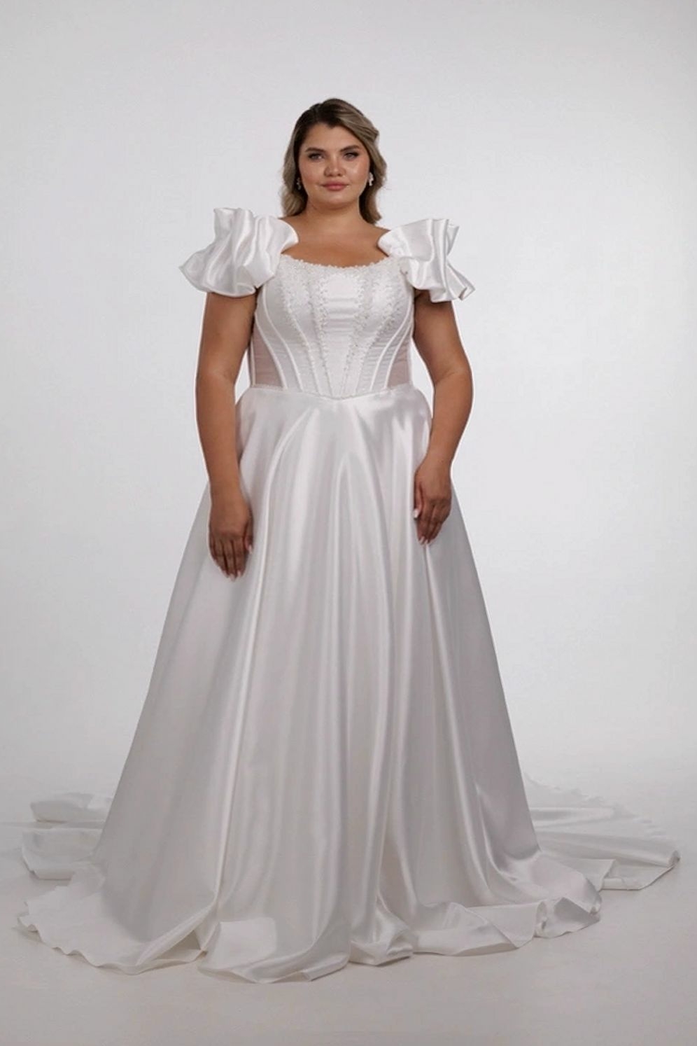 Свадебное платье JANE c бретелями