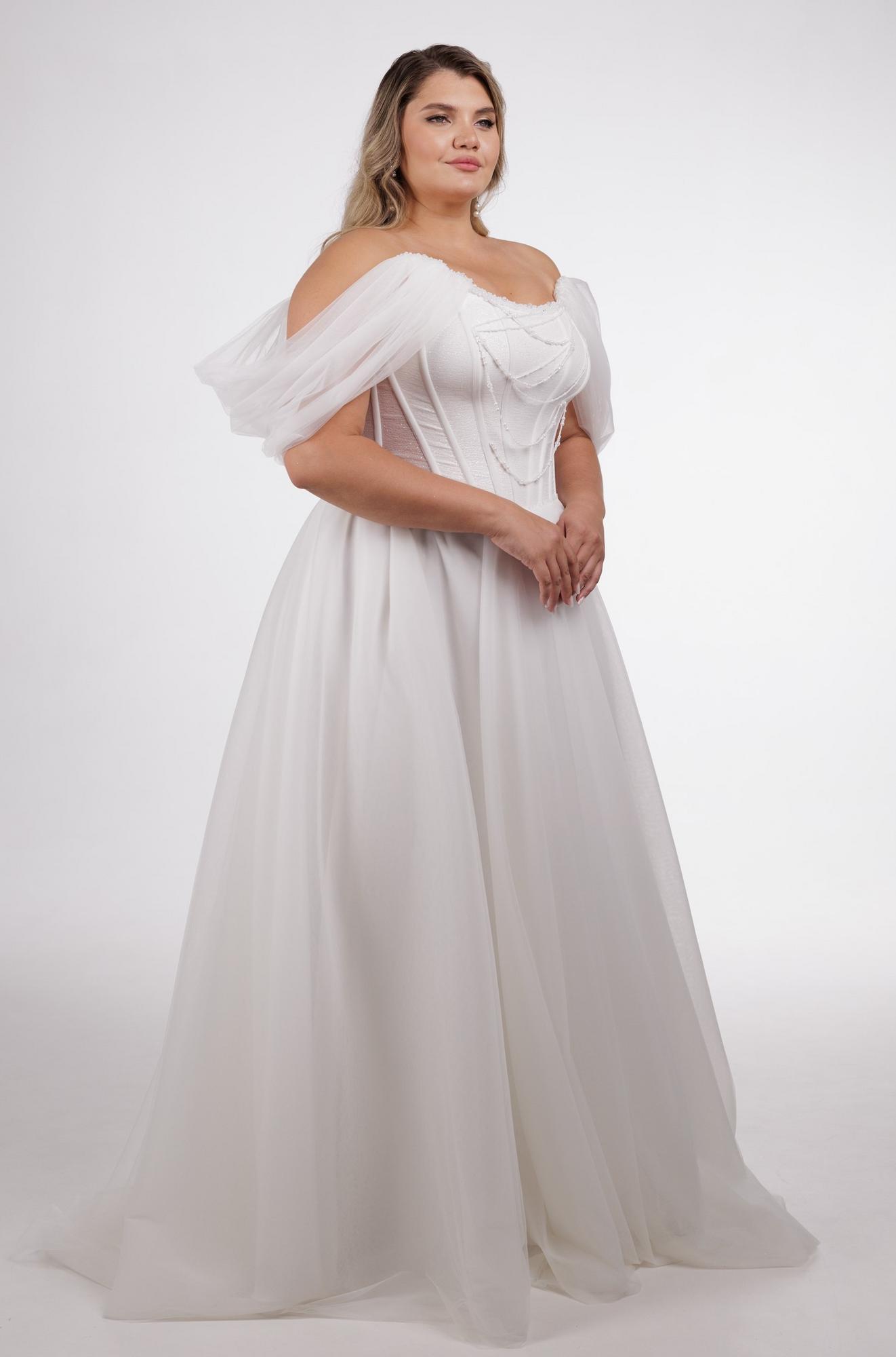 Свадебное платье TIRANI c бретелями