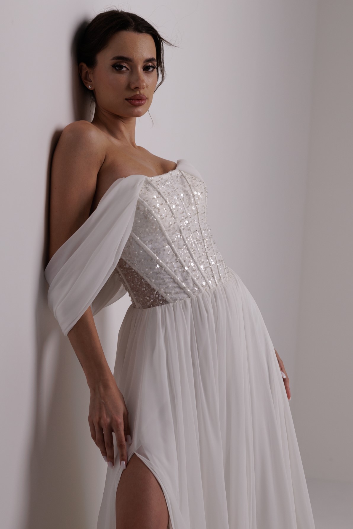 Свадебное платье LORENA  шифон