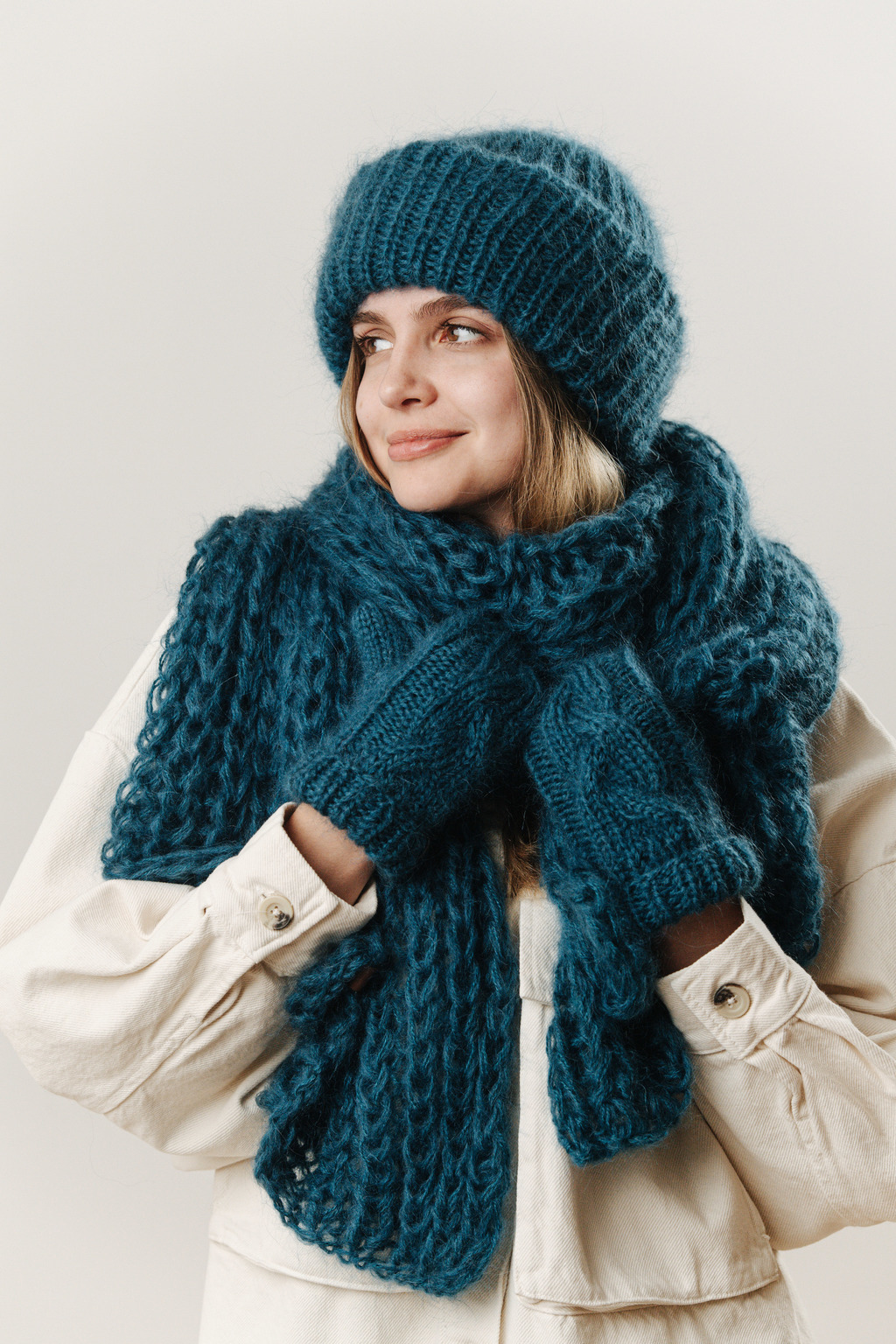 Комбо-набор темно-бирюзовый