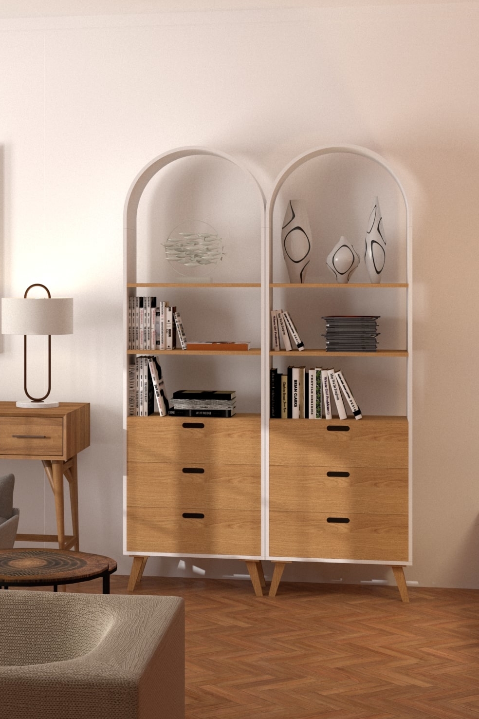 Стеллаж с ящиками Daydream 02