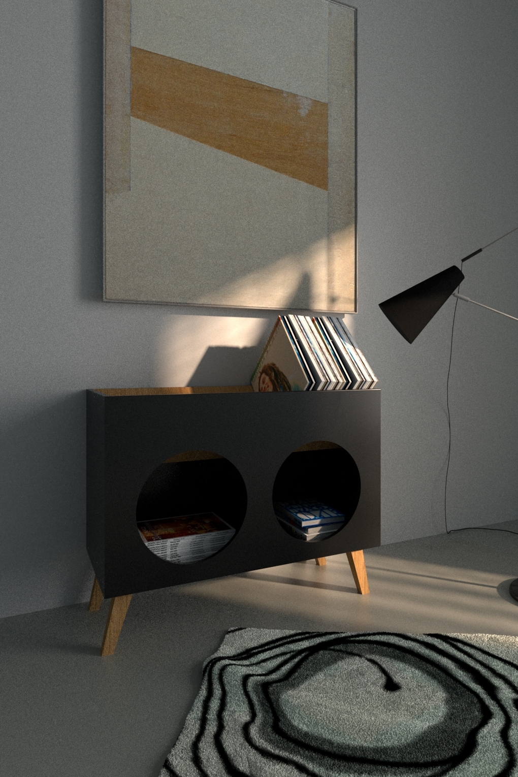 Тумба для книг Bolle 2