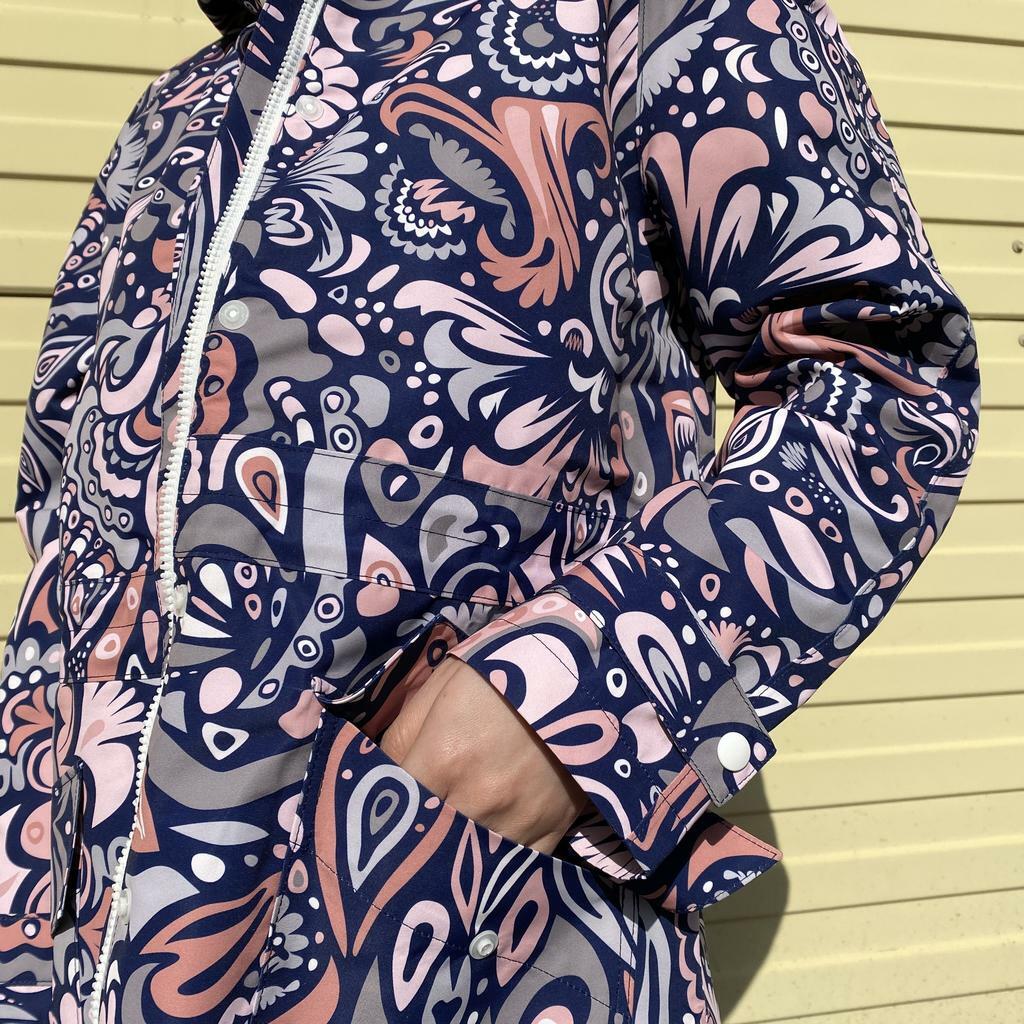 Женский плащ Сирень 3