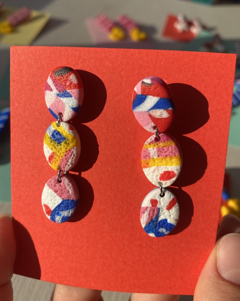 Серьги Адриатика цепочки