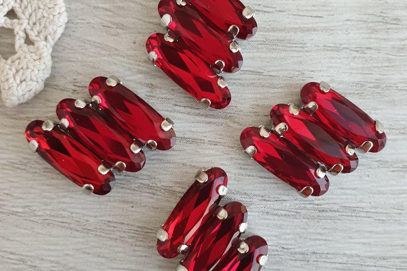 Кристаллы  Long Classical Oval 15x5 мм