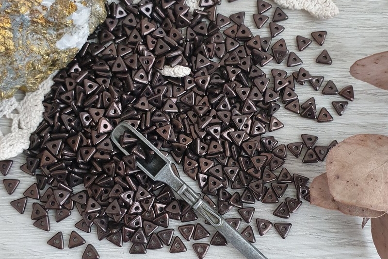 Tri-bead бусины