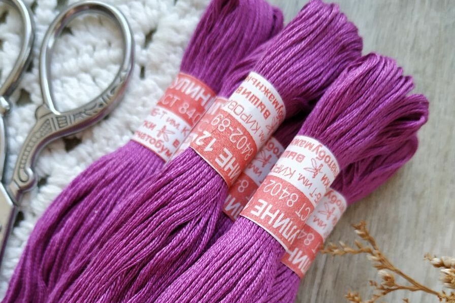 мулине хлопок кировские 1710