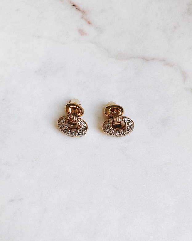 Двухцветные клипсы