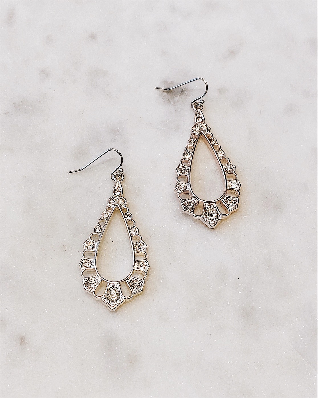 Фигурные серьги-подвески