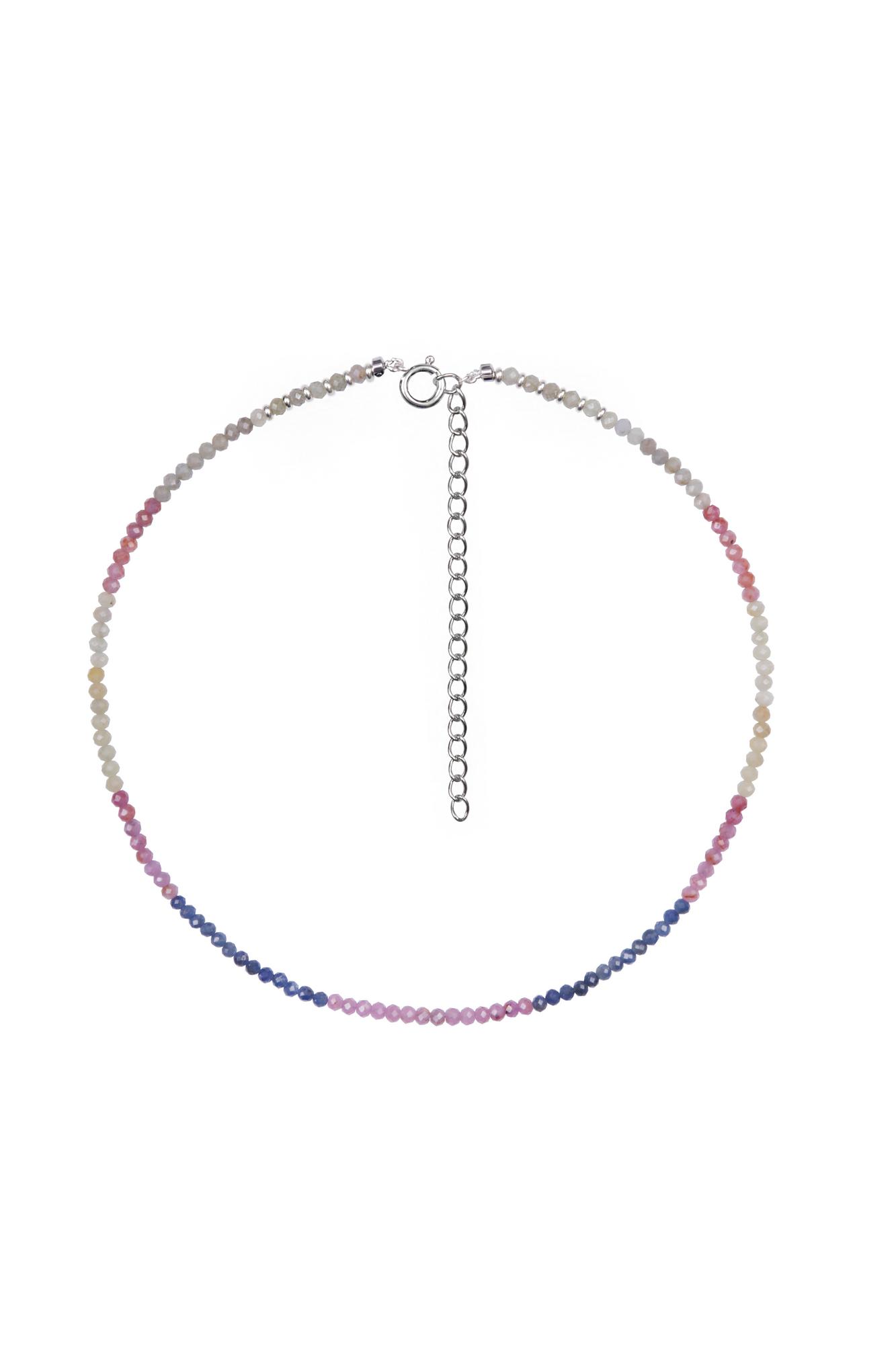 Чокер из разноцветного Сапфира