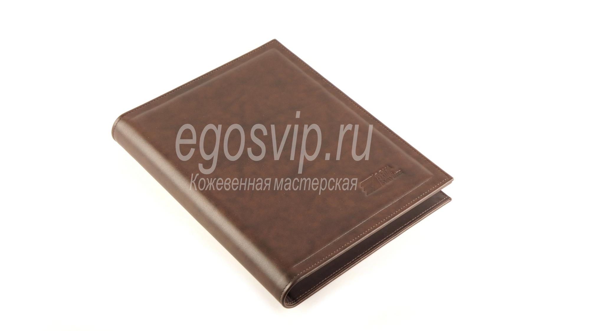 Кожаная папка на заказ / мод. 95-05 / EGOS