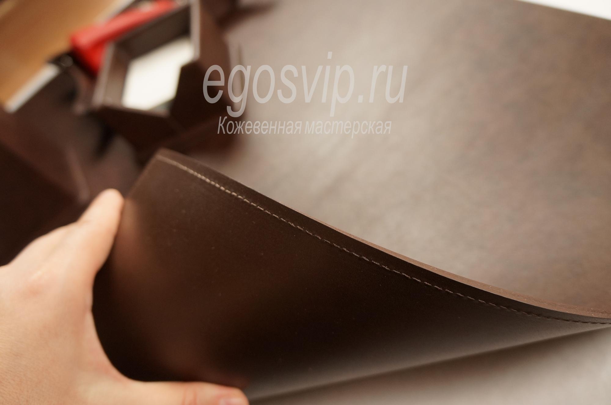 Бювар на стол руководителя кожаный / ПРЕМИУМ / изготовление по вашим размерам