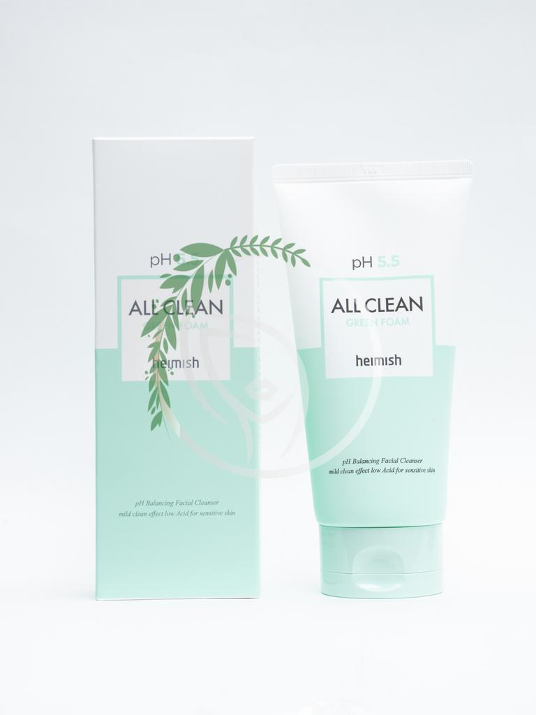 Очищающая пенка для умывания Heimish All Clean Green Foam 150g