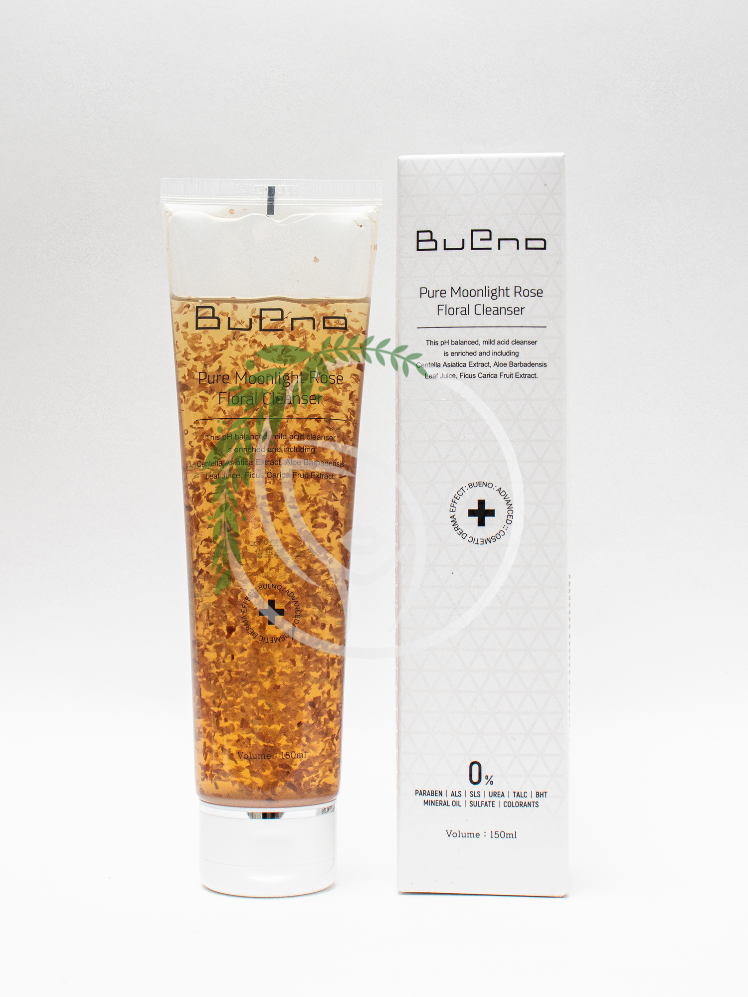 Гель для умывания с лепестками роз Bueno Pure Moonlight Rose Floral Cleanser 150ml