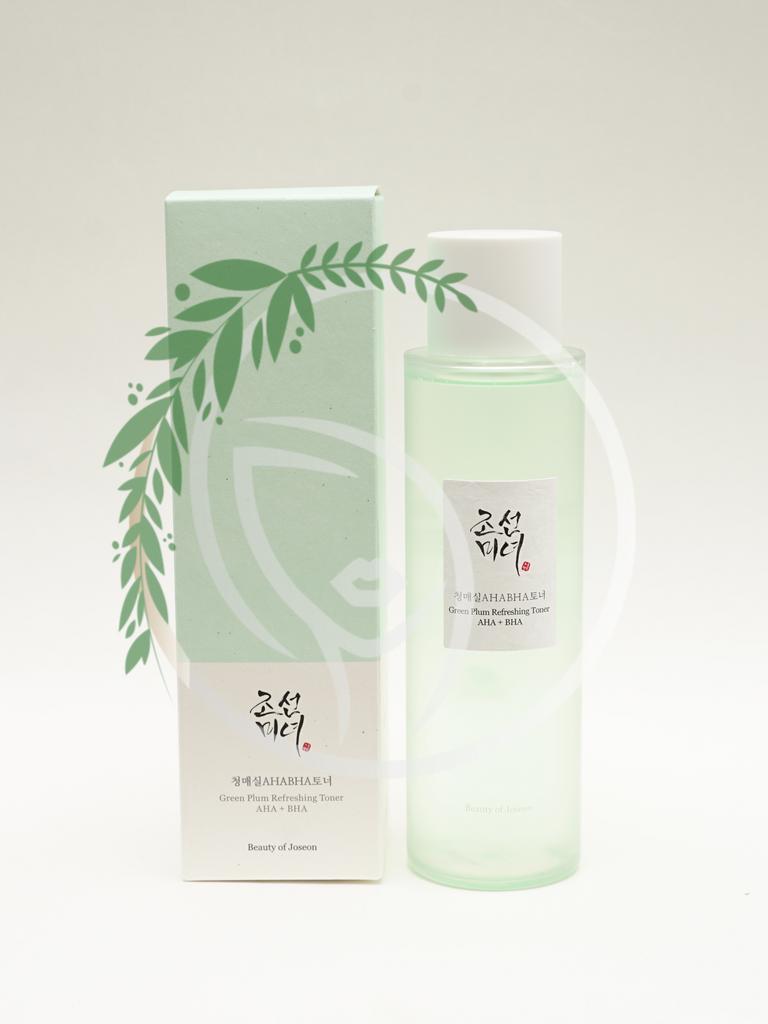 Отшелушивающий тонер с кислотами Beauty of Joseon Green Plum Refreshing Toner AHA+BHA 150 ml