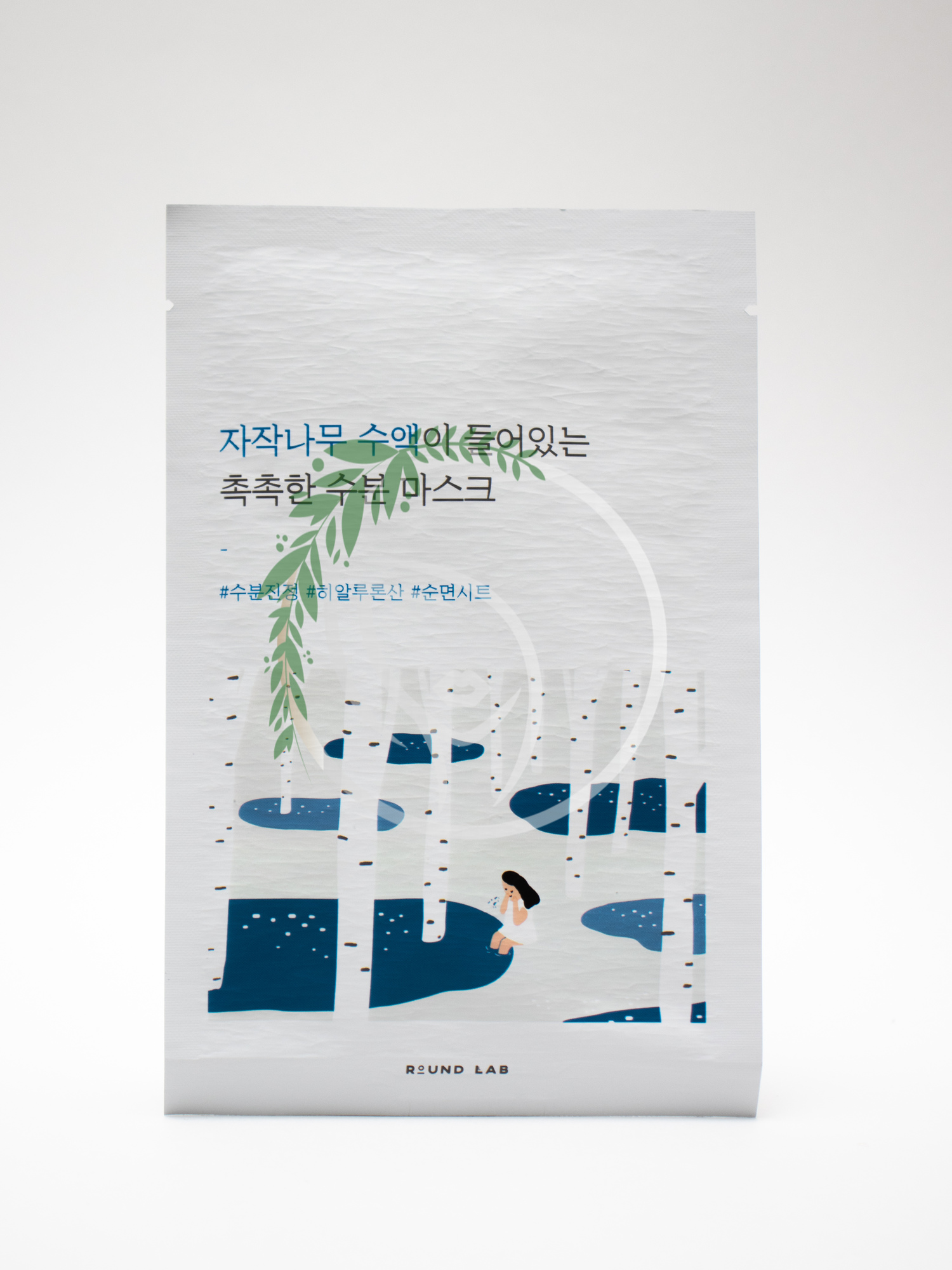Увлажняющая тканевая маска с берёзовым соком Round Lab Birch Juice Moisturizing Mask 1 шт