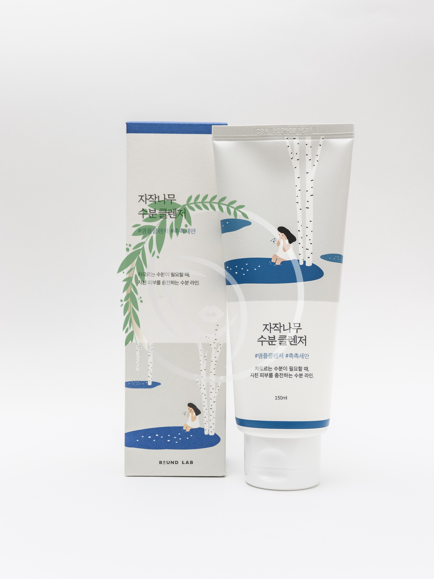 Увлажняющая пенка с берёзовым соком Round Lab Birch Juice Moisturizing Cleanser 150ml