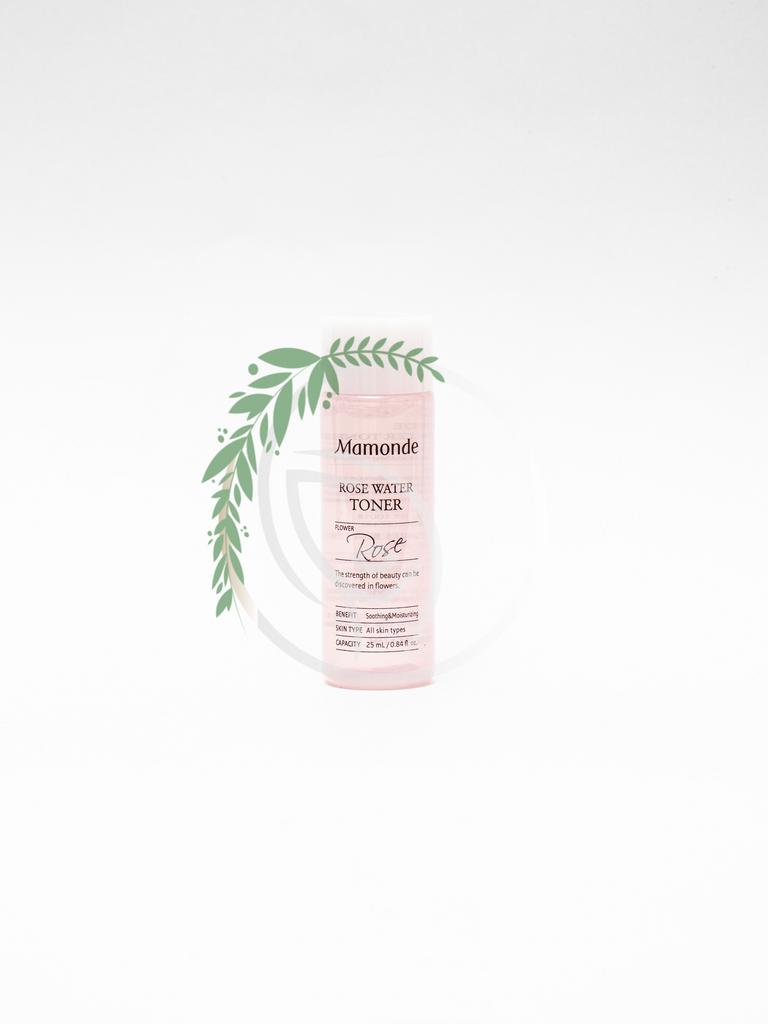 Увлажняющий тонер с гидролатом дамасской розы Mamonde Rose Water Toner 25 ml
