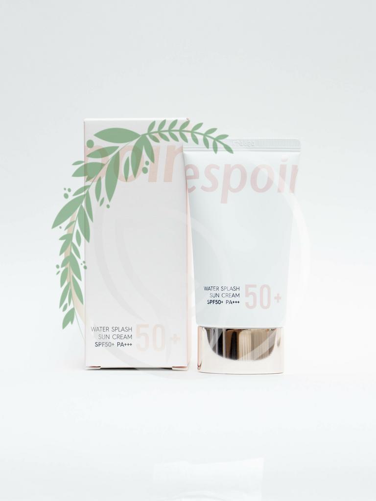 Cолнцезащитный успокаивающий крем  Espoir Water Splash Sun Cream Fresh SPF50+ PA++++ 50 ml