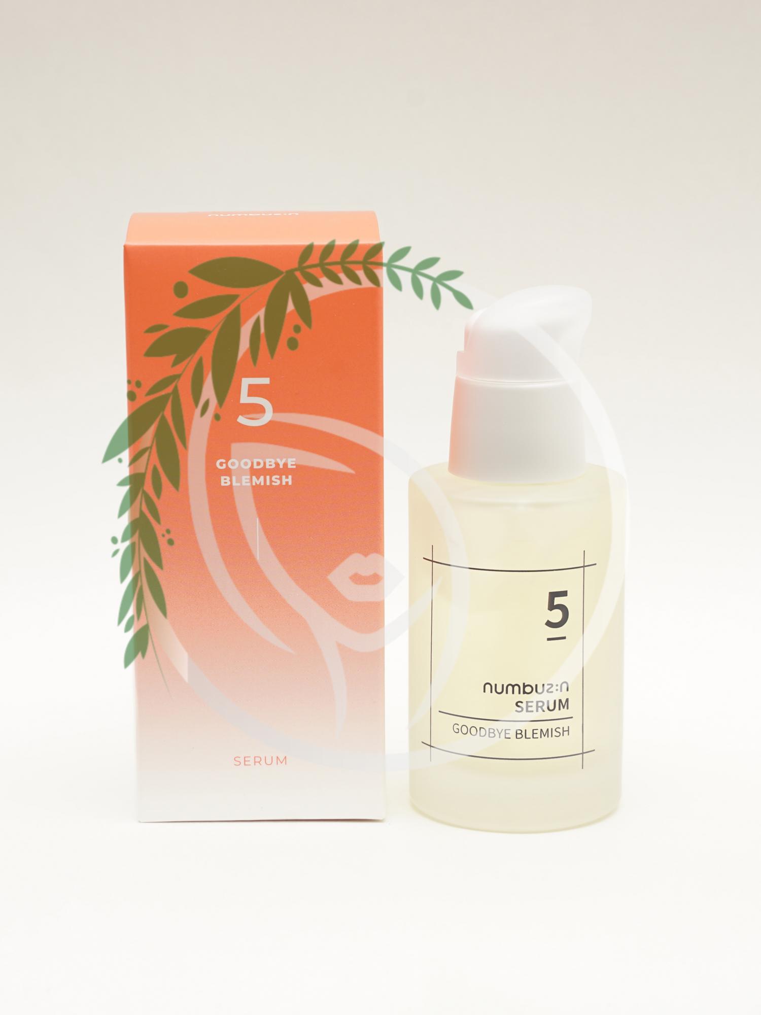 Осветляющая сыворотка Numbuzin No.5 Goodbye Blemish Serum 50мл