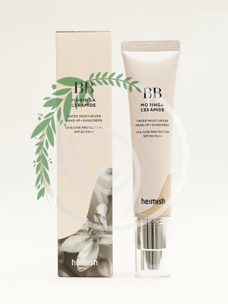 Увлажняющий BB крем с керамидами Heimish Moringa Ceramide BB Cream SPF 30 PA++ 30 ml