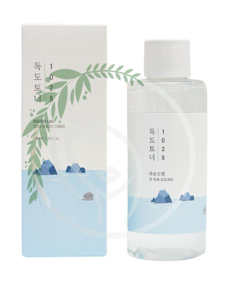Отшелушивающий тонер с морской водой Round Lab 1025 Dokdo Toner 100ml