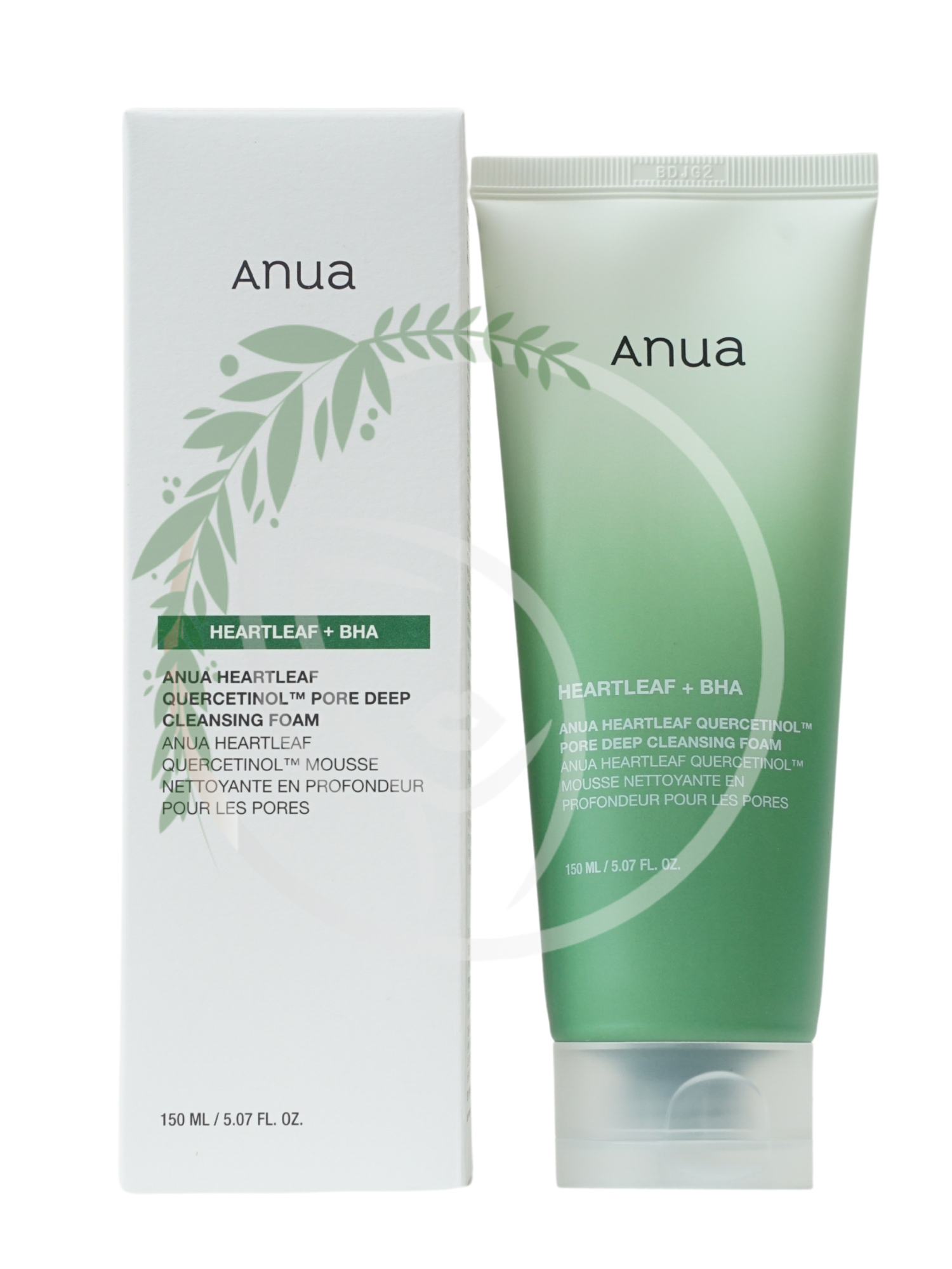 Очищающая пенка Anua Heartleaf Quercetinol Pore Deep Cleansing Foam 150 мл