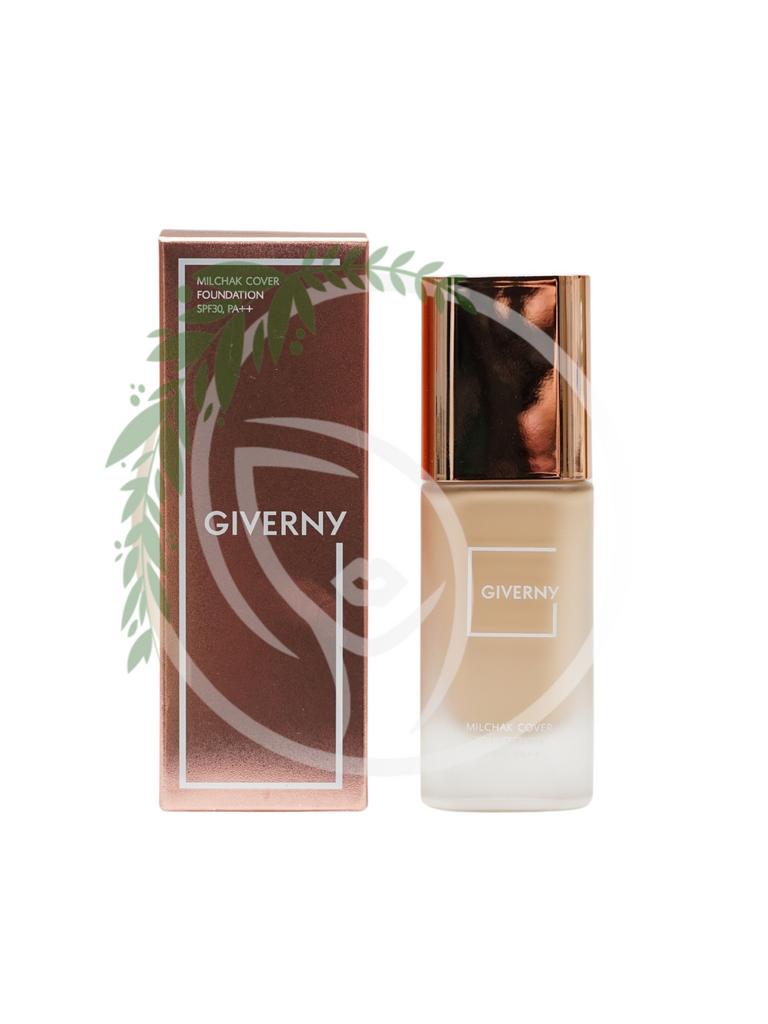 Тональная основа GIVERNY Milchak Cover Foundation 30ml