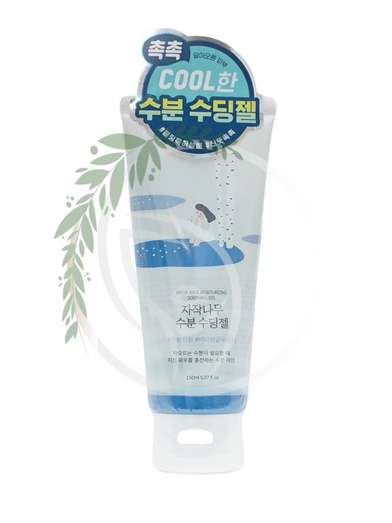 Охлаждающий гель с берёзовым соком Round Lab Birch Juice Moisturizing Soothing Gel Cool 150ml