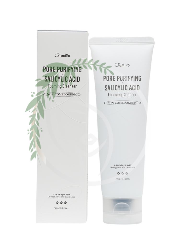 Очищающая пенка с салициловой кислотой Jumiso Pore-Purifying Salicylic Acid Foaming Cleanser 120g