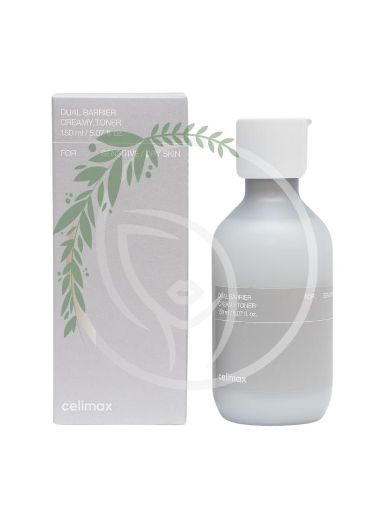 Кремовый тонер с керамидами Celimax Dual Barrier Creamy Toner 150ml