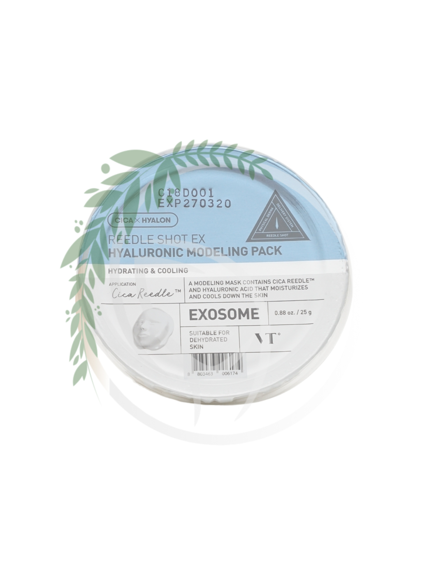 Альгинатная маска с гиалуроновой кислотой VT Cosmetics Reedle Shot EX Hyaluronic Modeling Pack 25g