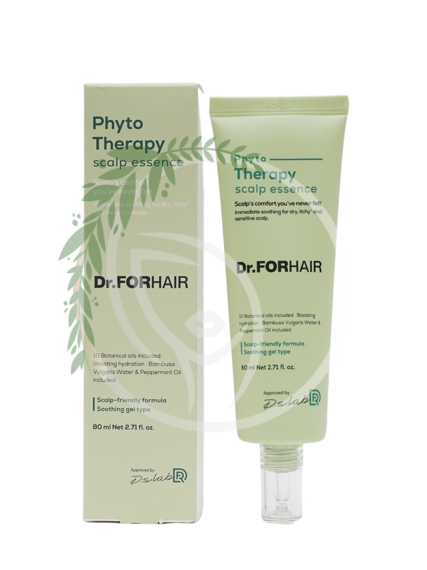 Успокаивающая эссенция для кожи головы Dr.Forhair Phyto Therapy Scalp Essence 80ml
