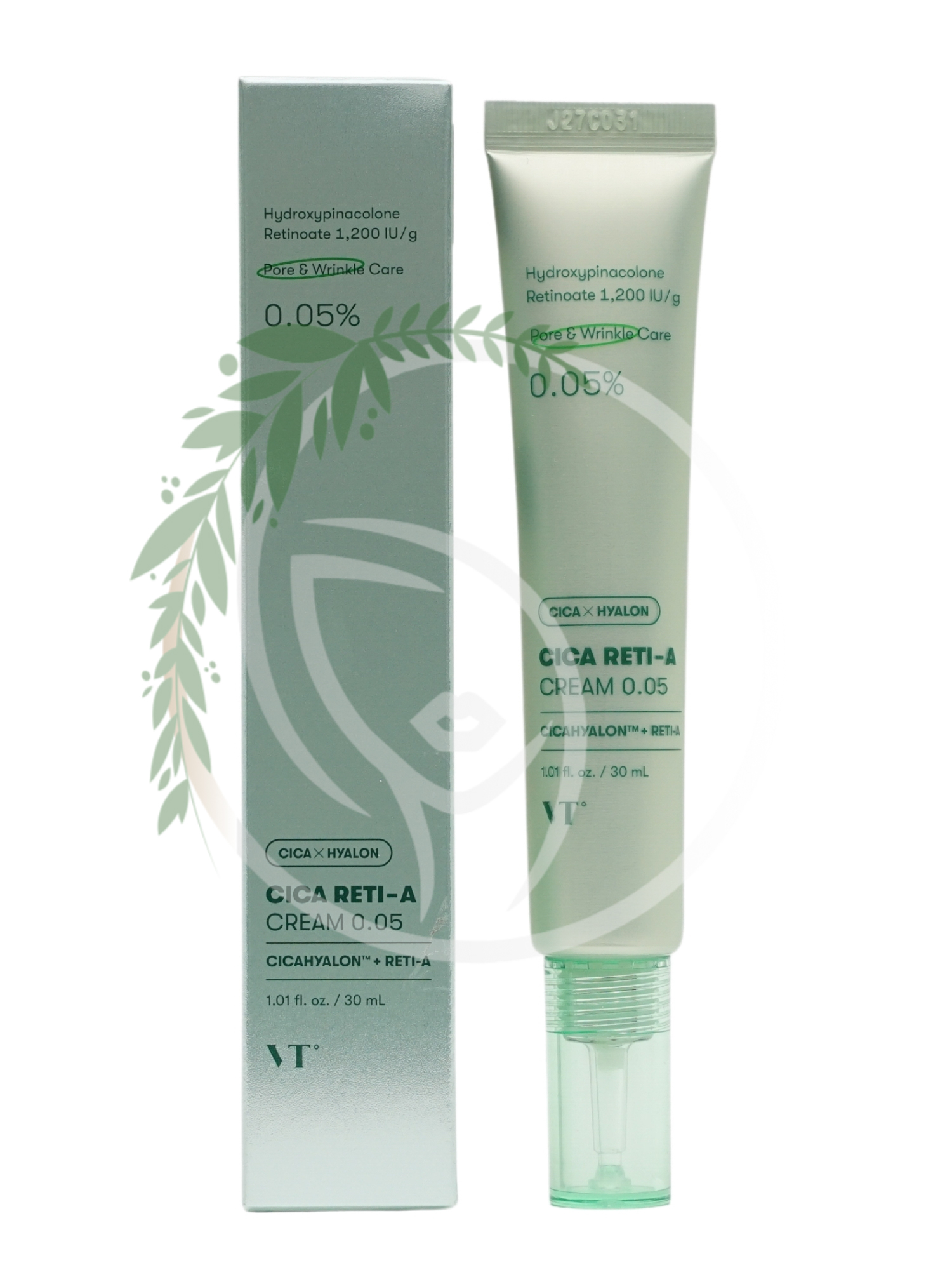 Восстанавливающий крем с ретинолом VT Cosmetics Cica Reti-A Cream 0.05 30ml