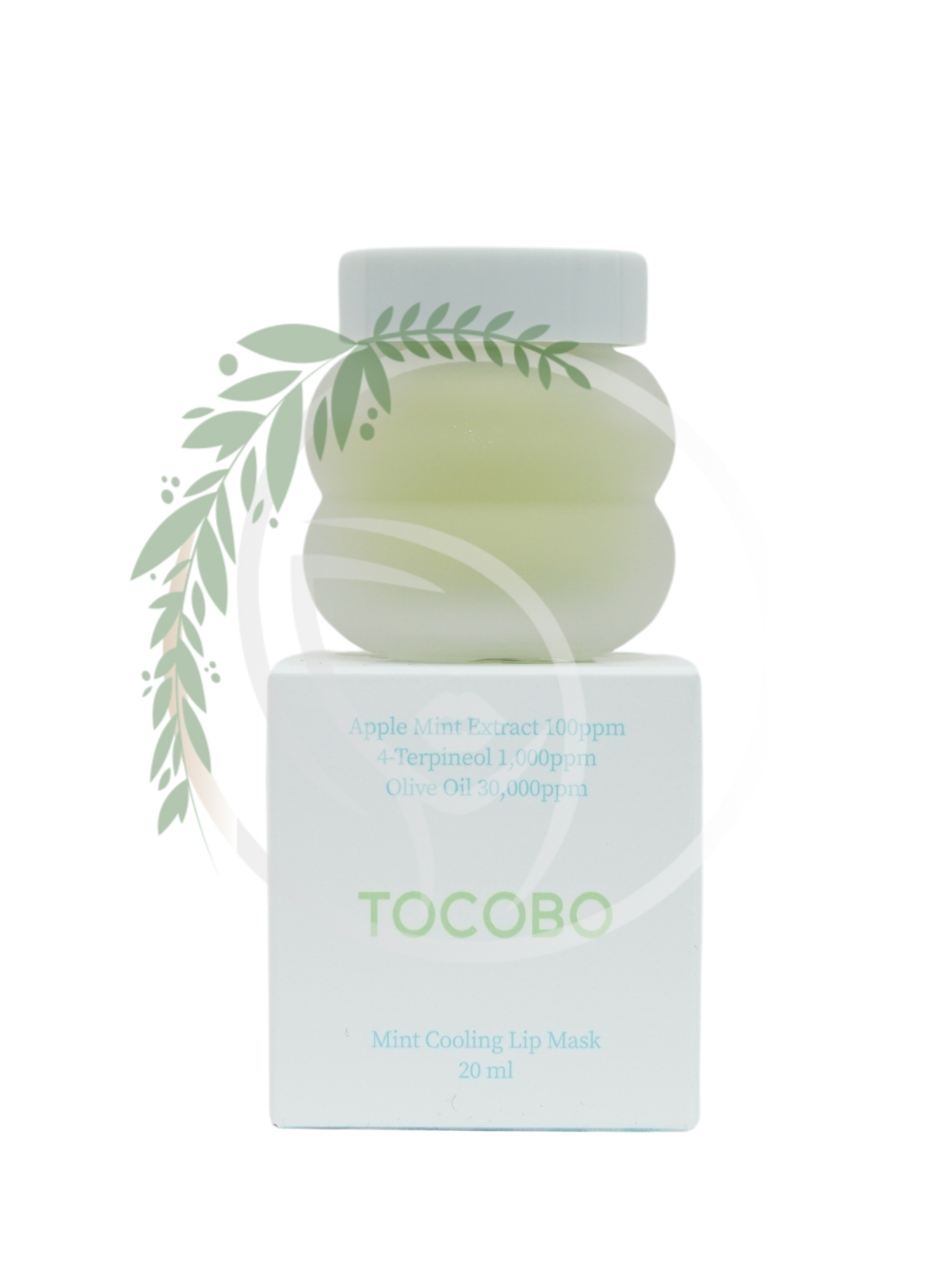 Ночная маска для губ с мятой Tocobo Mint Cooling Lip Mask 20 мл