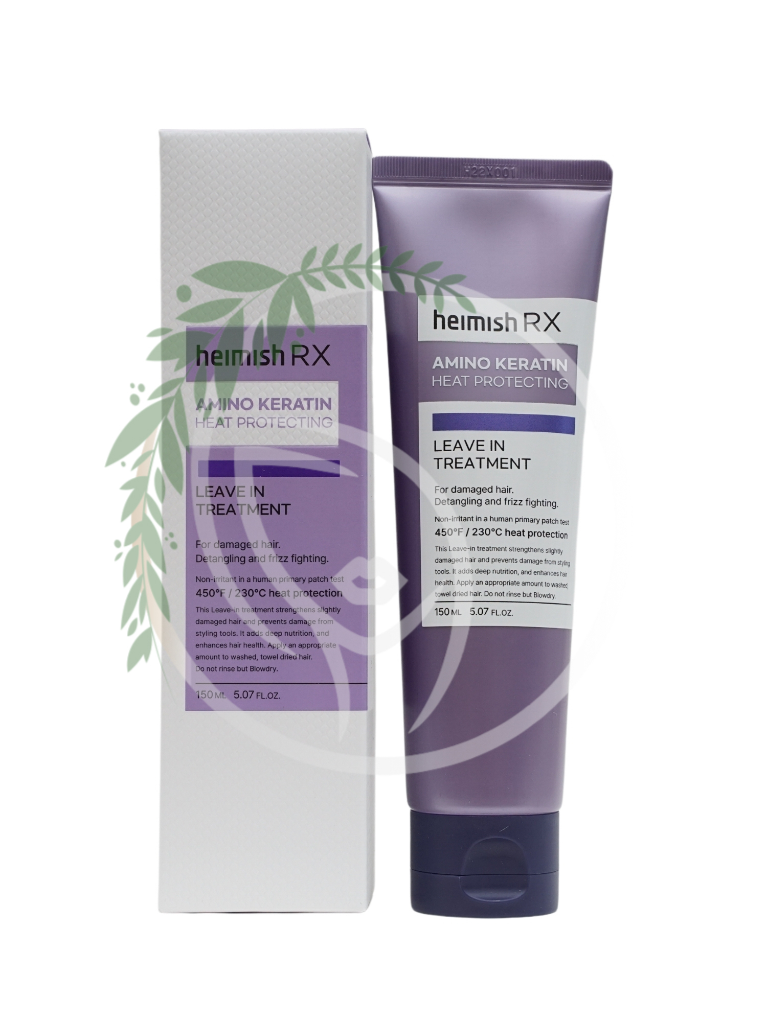 Восстанавливающая маска для волос Heimish RX Amino Keratin Heat Protecting Leave In Treatment 150 ml