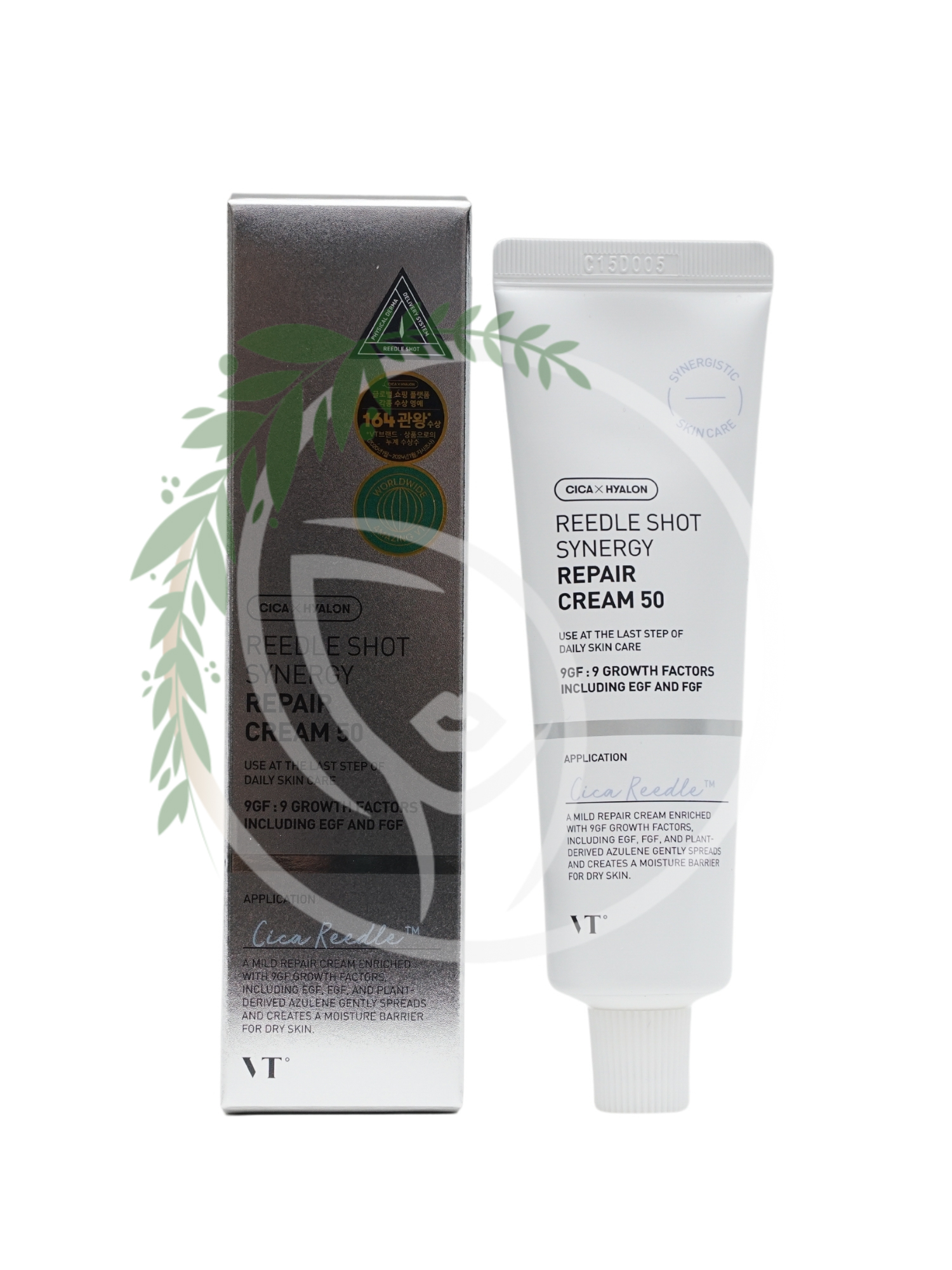 Успокаивающий крем с EGF и микроиглами VT Cosmetics Reedle Shot Synergy Repair Cream 50 50ml