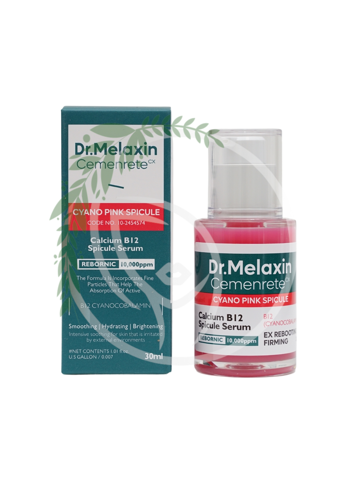 Восстанавливающая сыворотка с микроспикулами Dr.Melaxin Cemenrete Cyano Pink Spicule Serum 30ml
