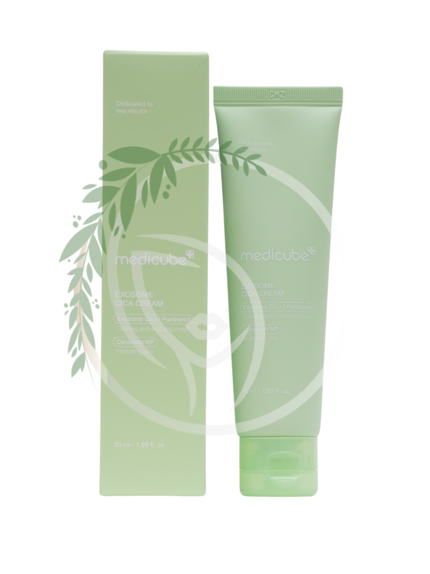 Успокаивающий крем с центеллой и чайным деревом Medicube  Exosome Cica Cream 50ml