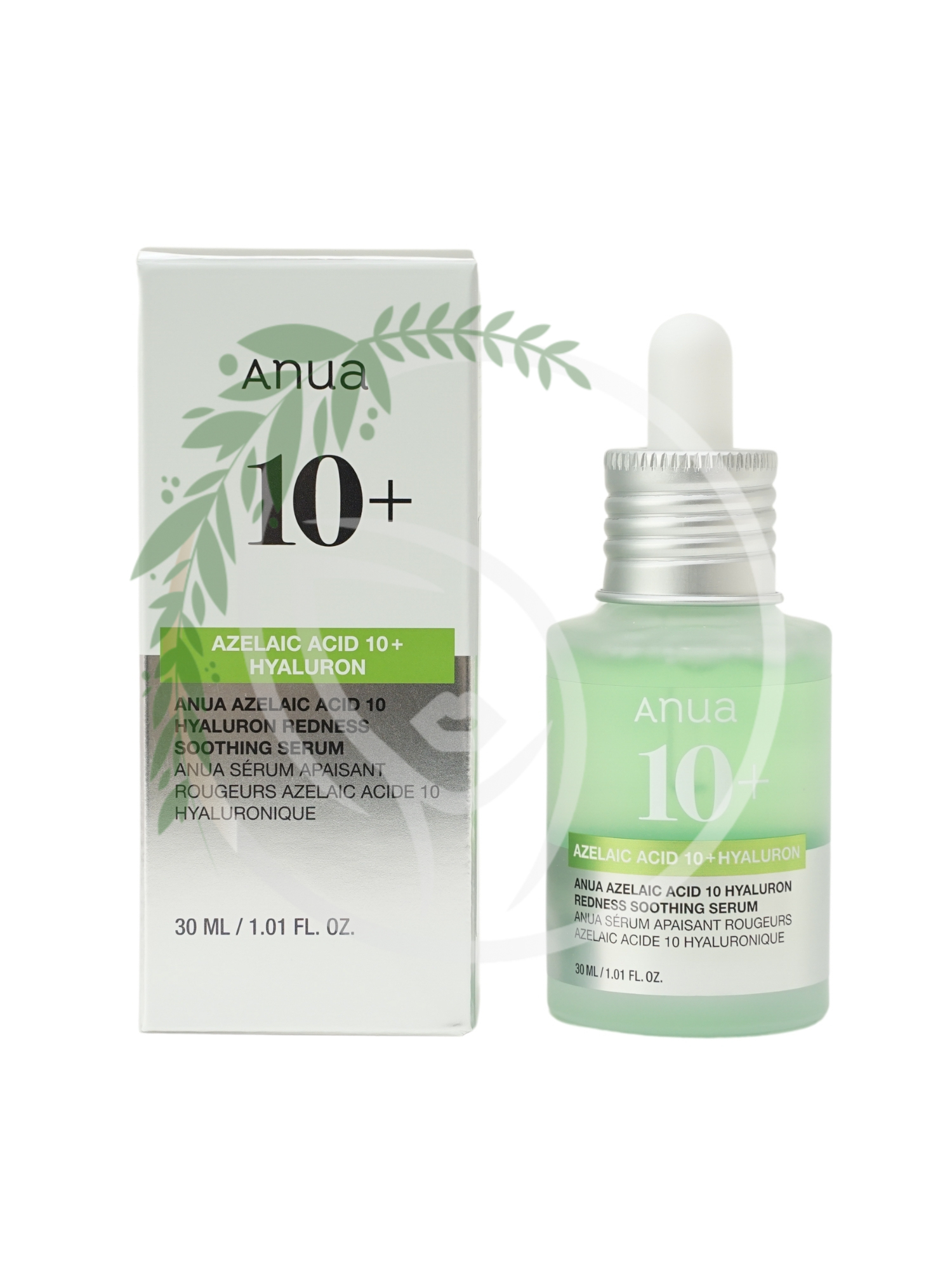 Сыворотка против акне с азелаиновой кислотой Anua Azelaic Acid 10 Hyaluron Redness Soothing Serum 30 ml