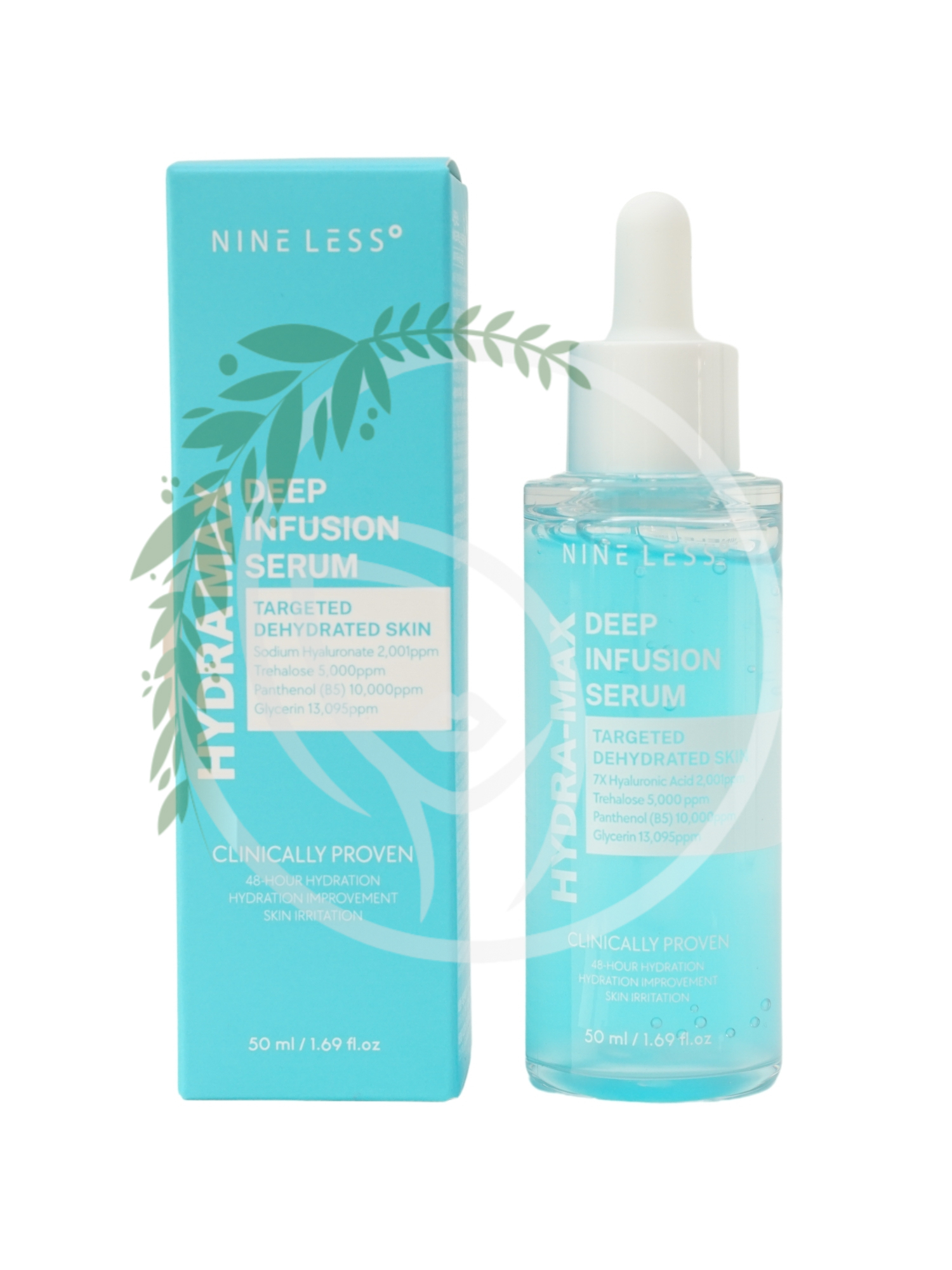 Интенсивно увлажняющая сыворотка NINE LESS Hydra-Max Deep Infusion Serum 50ml