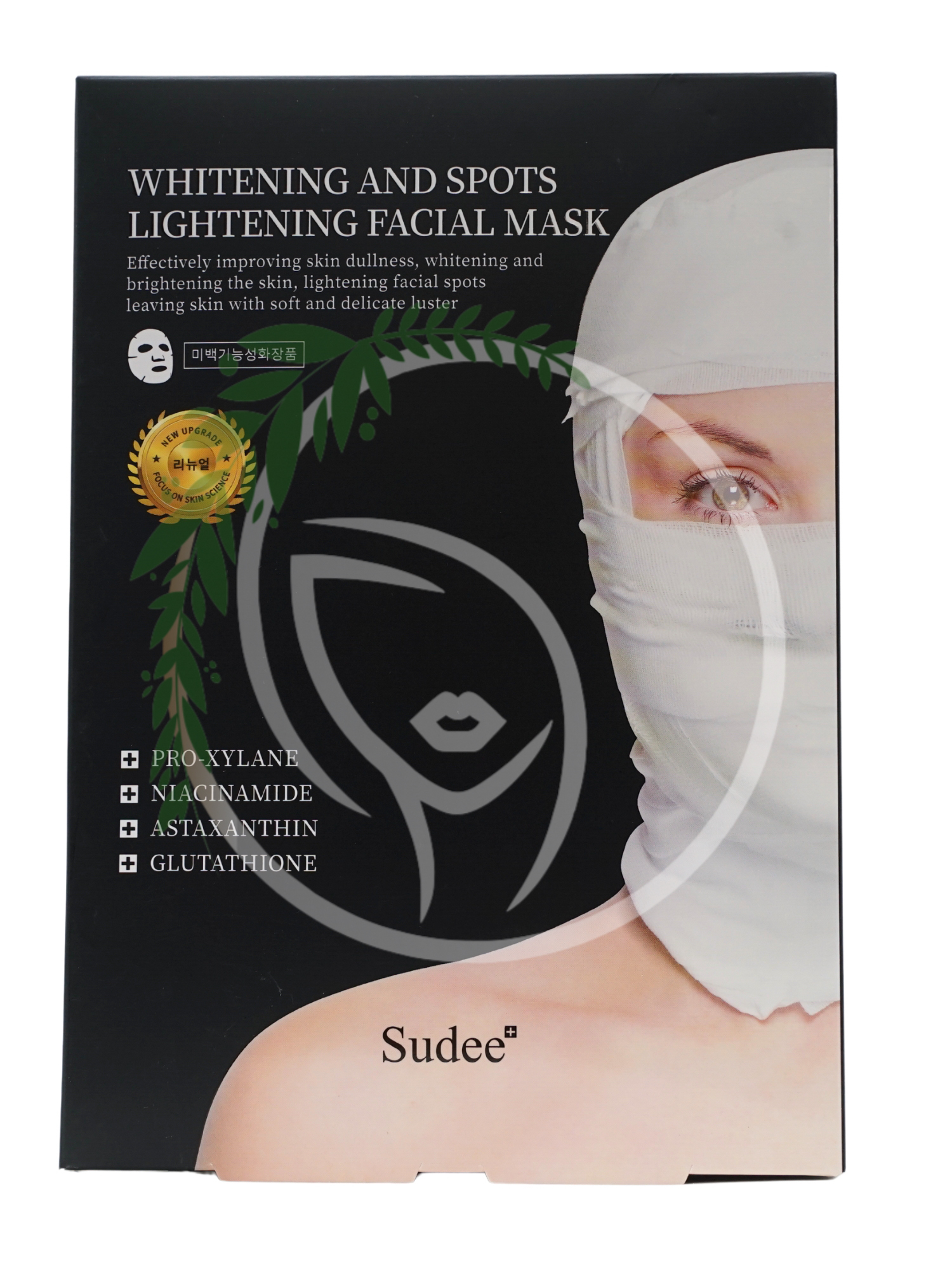 Осветляющая тканевая маска Sudee Whitening and Spots Lightening Facial Mask 5шт