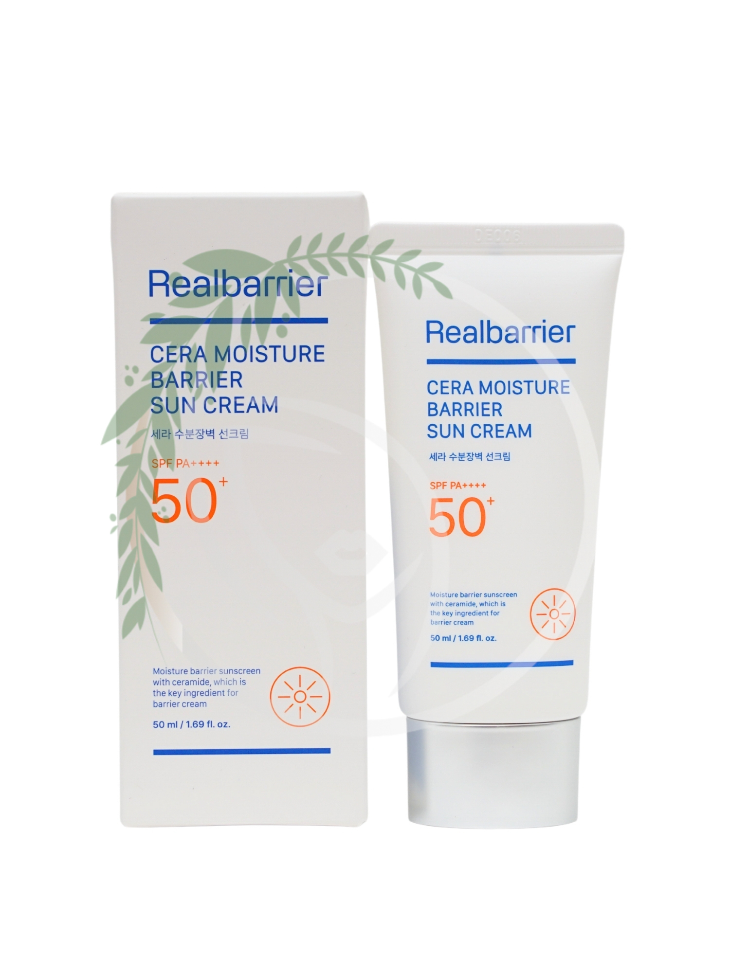 Cолнцезащитный крем Real Barrier Cera Moisture Barrier Sun Cream SPF 50+ PA++++ 50 мл