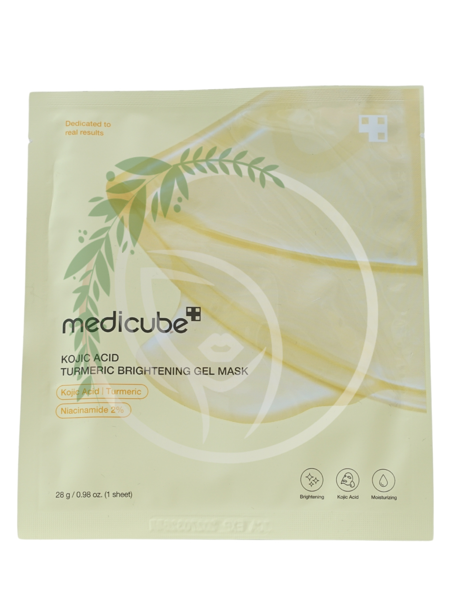 Гидрогелевая маска с куркумой и койевой кислотой Medicube Kojic Acid Turmeric Gel Mask 1 шт