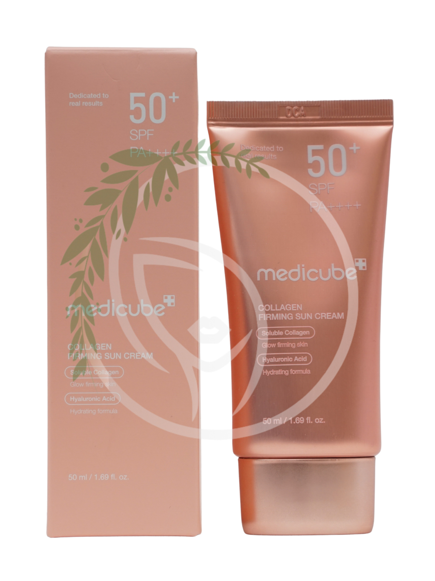 Солнцезащитный крем с коллагеном Medicube  Collagen Firming Sun Cream 50+SPF PA++++ 50мл