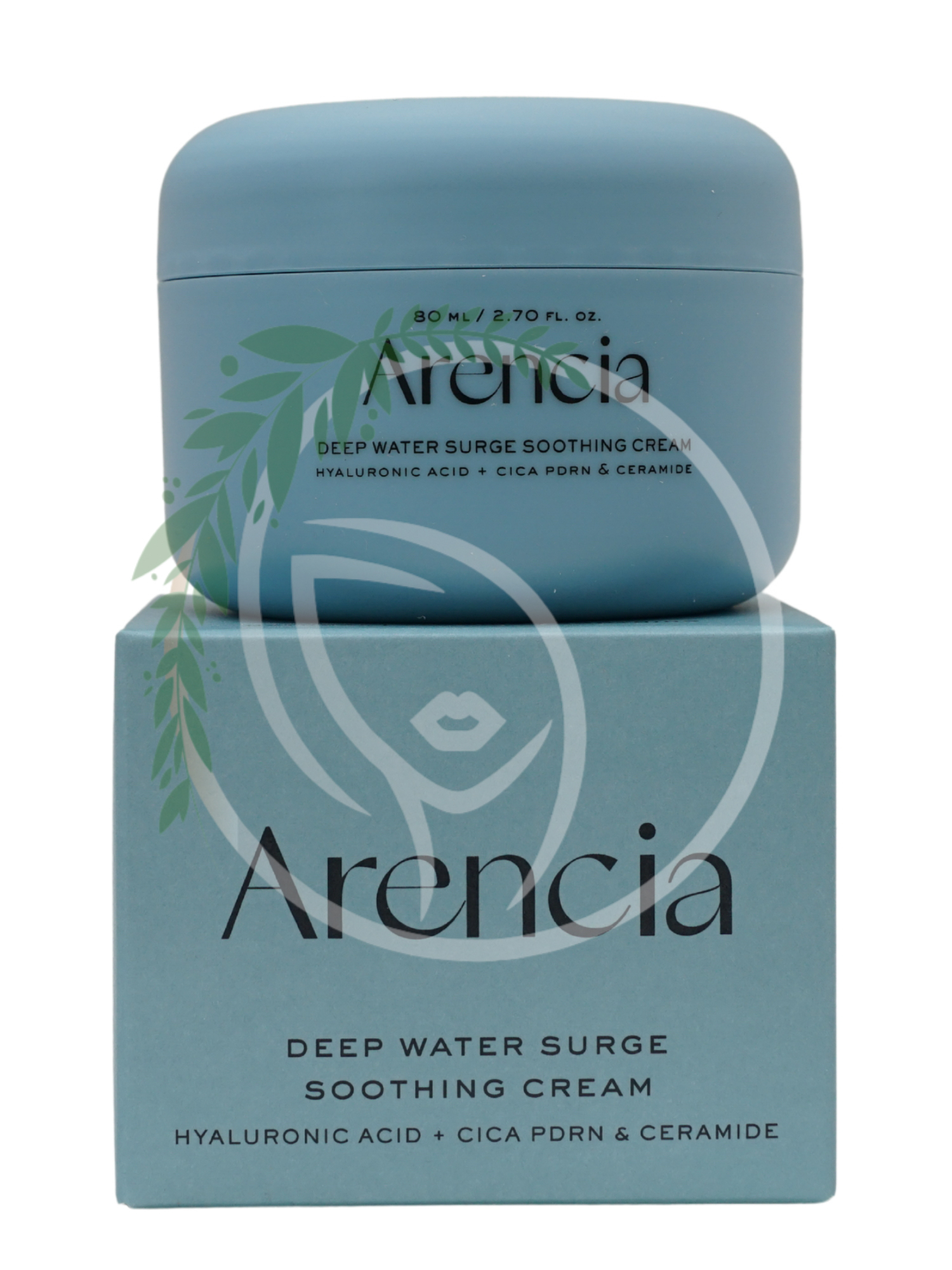 Успокаивающий крем с ПДРН и пептидами Arencia Deep Water Surge Soothing Cream 80ml