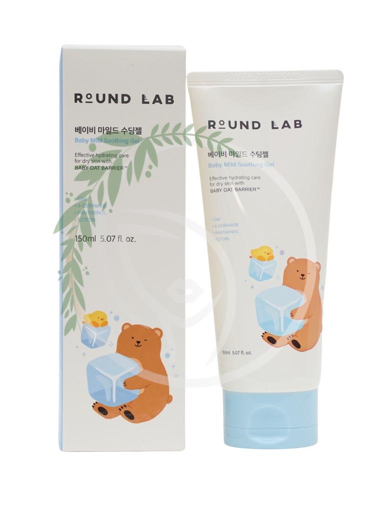 Детский успокаивающий гель для лица и тела Round Lab Baby Mild Soothing Gel 150 ml