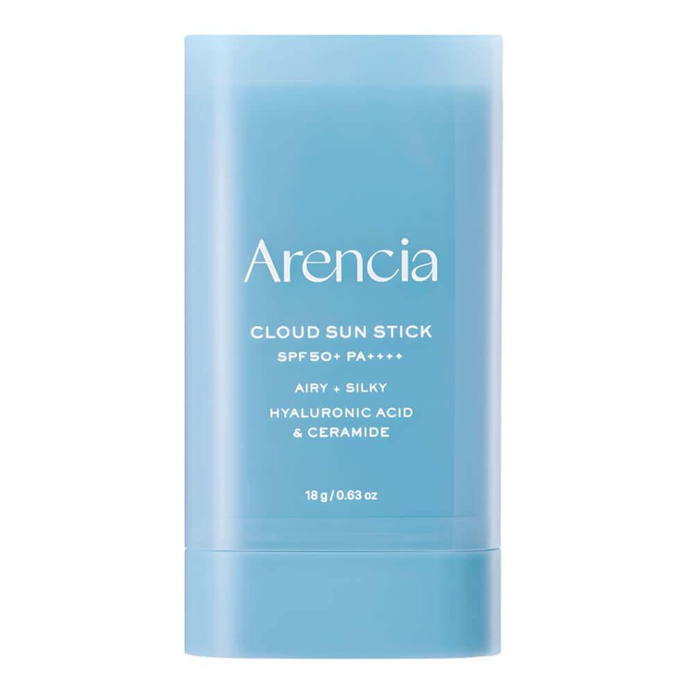 Увлажняющий солнцезащитный стик с ПДРН и пептидами Arencia Cloud Sun Stick SPF50+ PA++++ 18g