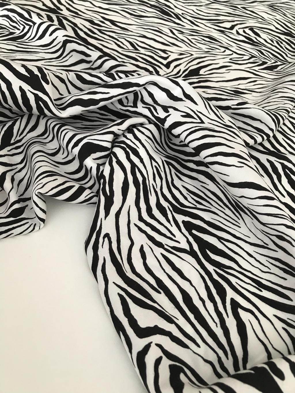 Отрез Вискоза Liu Jo "Зебра" 1,15м